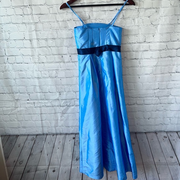 Impression Bridal Light Blue Bridal Dress size 8 - Picture 8 of 10